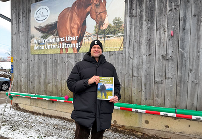 Animal sanctuary in Sondermoning (donation handover)