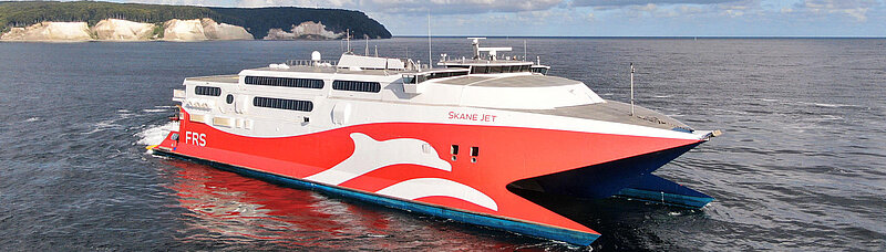 From the island of Rügen to Ystad in Sweden: The "Skane Jet" is ready for the new season.