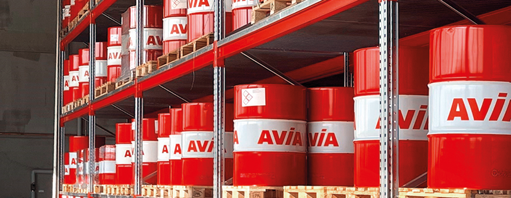 AVIA Lubricant warehouse