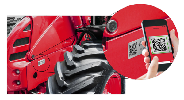 Input with OELCHECK app and QR code