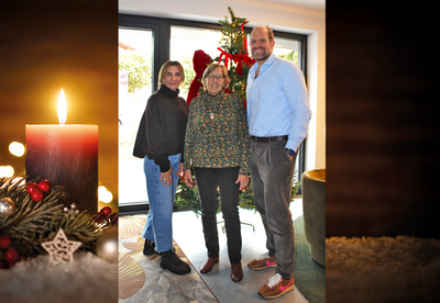 Senior citizens in the community (donation handover)