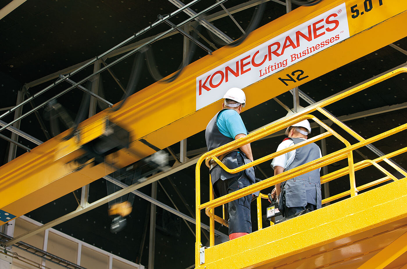 Konecranes - one of the world leaders in Lifting Businesses
