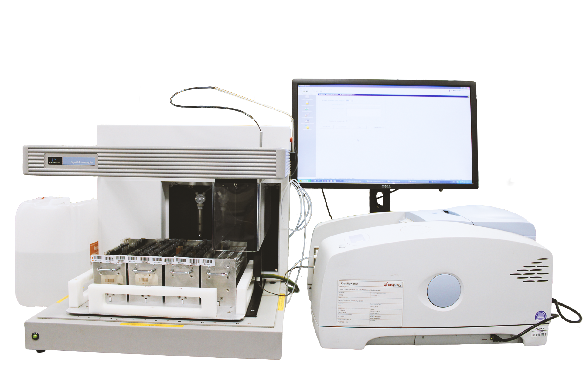 Perkin Elmer Spectrum 400 MIR-NIR Infrarot Spektrokopie