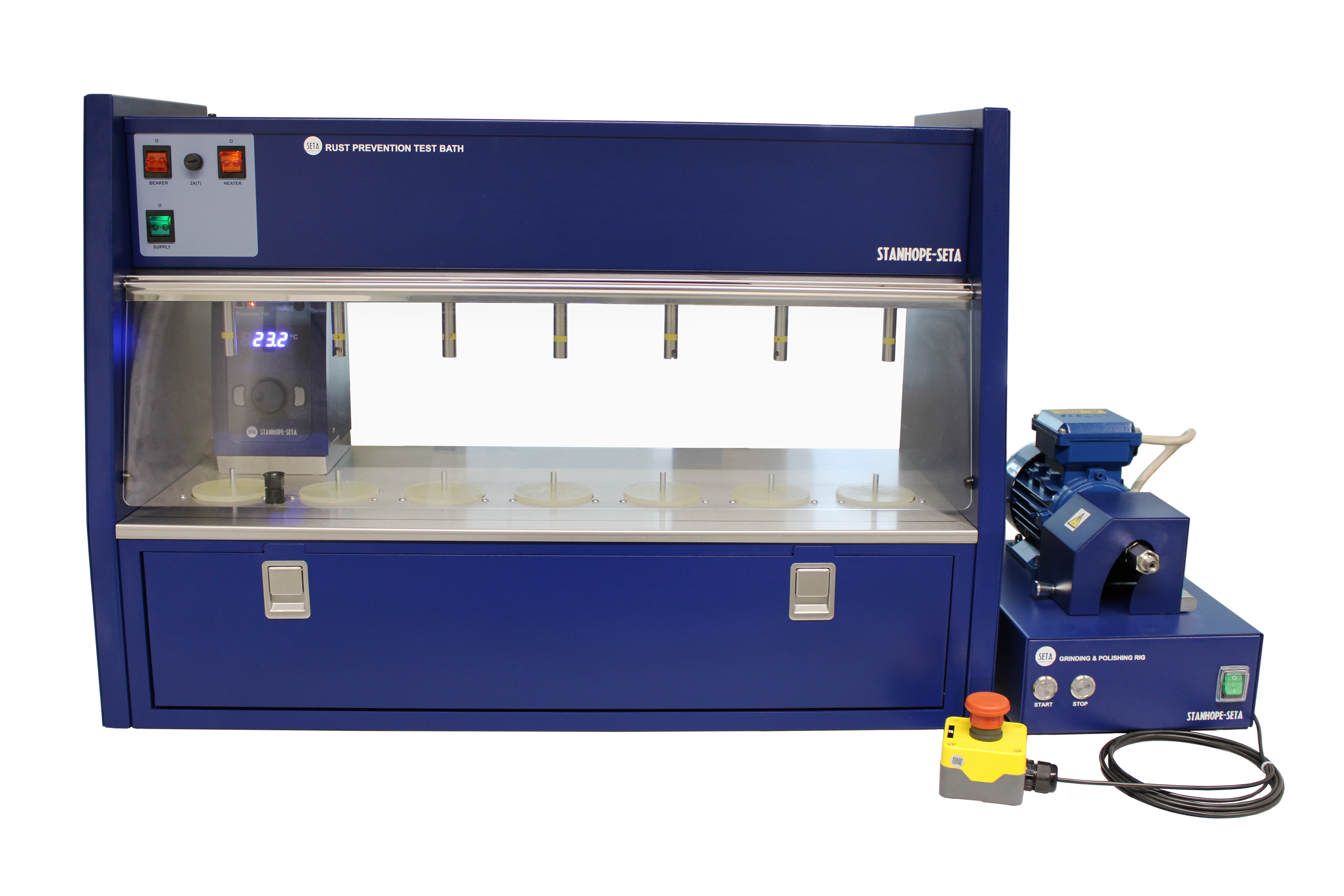 Petrotest apparatus for testing the anti-corrosive properties of oils