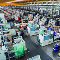 In Dietenhofen, 443 injection moulding machines produce up to 10 million single parts daily