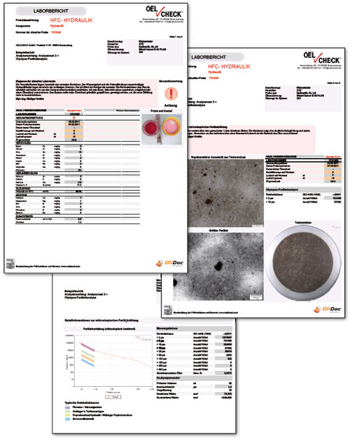 Example of an HFC laboratory report